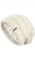 Womens Beanie Hat Double Layer