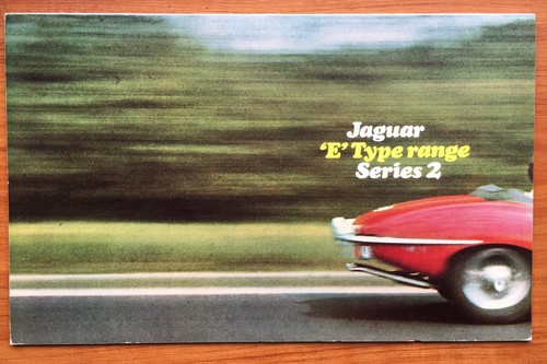 Jaguar type series 2 - e, 4.2