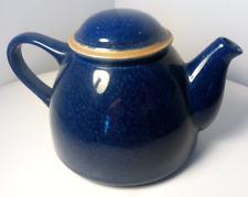 Kalahari Sands Teapot- Blue Vintage teapot- Crown Ceramics- Pretty GC