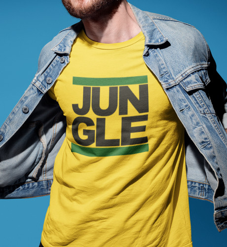 Jungle shirt dmc dnb drum - t-shirt,