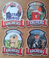 4 x PUMP CLIPS - ARCHERS