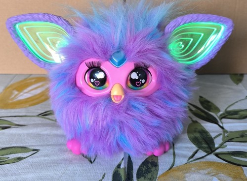 Hasbro furby purple tie dye - furby,