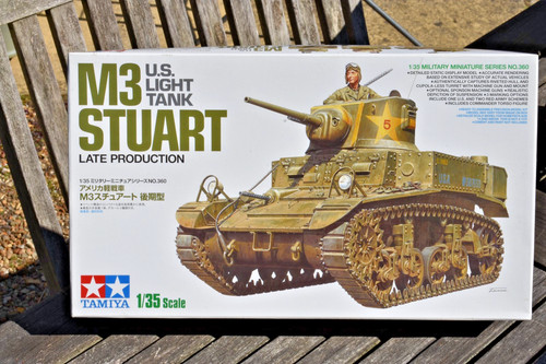 Tamiya light tank - 1/35, m3