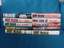 Andy McNab X 10 Hardback Books Job Lot Bundle 