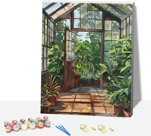 Vegetation paint numbers - vegetation,, by
