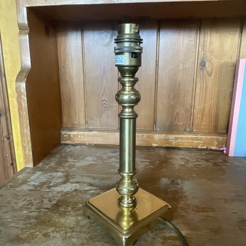 Vintage gold brass metal - vintage, lamp