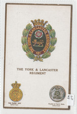 Gale & Polden Military Badges  The York & Lancaster Regiment  # 48