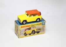 Matchbox Superfast No 18 Field Car In Original Box - Excellent Vintage Model