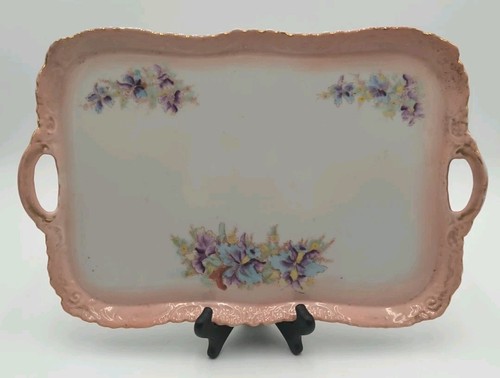 Vtg porcelain hand painted - porcelain,