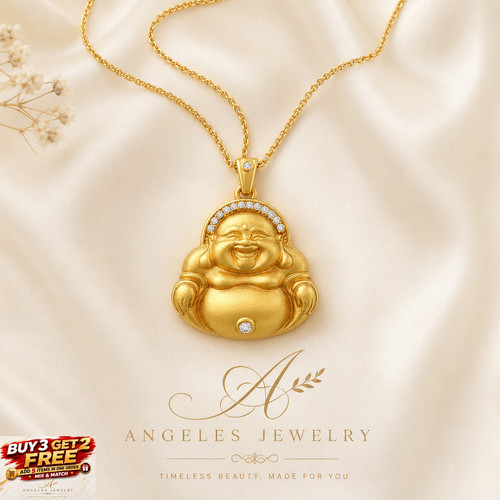 Laughing buddha crystal - buddha,