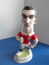 9" SAM WARBURTON   2013  BRITISH LIONS GROGG EXCELLENT CONDITION