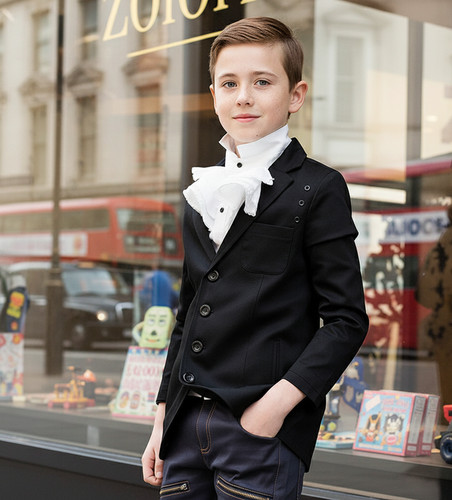 Boys black formal blazer - boys,