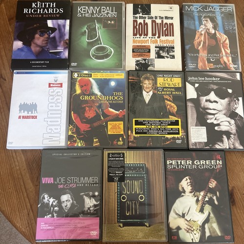 Rock music dvd bundle x11 - music,
