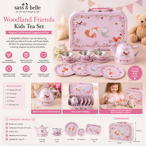 Sass belle woodland friends - sass,