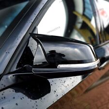 Wing Mirror Cover Cap Glossy Black For BMW F20 F21 F30 F31 F32 F36 X1 E84 F87 UK