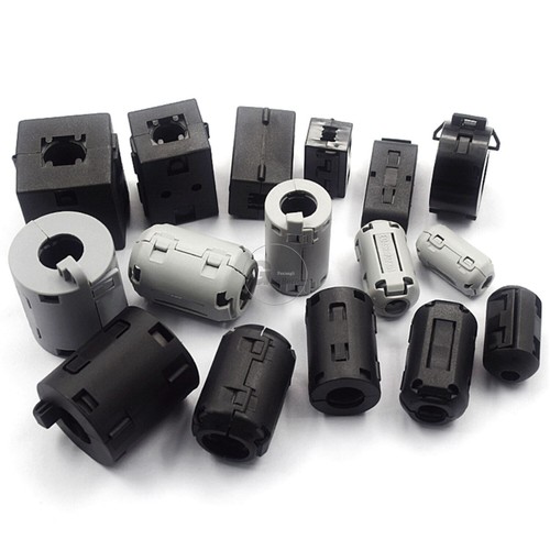 Clip ferrite ring core rfi - clip-on,