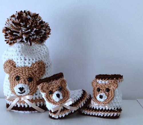 Handmade baby crochet hat - crochet,