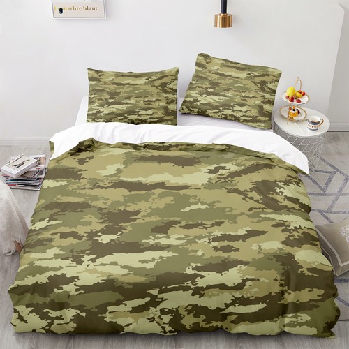 Camouflage bed set - bed, combat