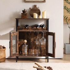 Wooden Home Bar Cabinet Wine