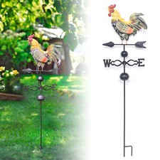 Vintage Metal Rooster Weather