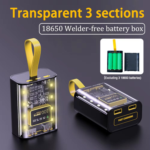 18650 battery charger case - 18650,