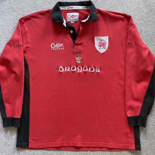 Vintage wales rugby shirt - rugby, xxl