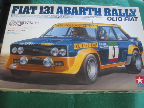 Tamiya fiat 131 - tamiya, abarth