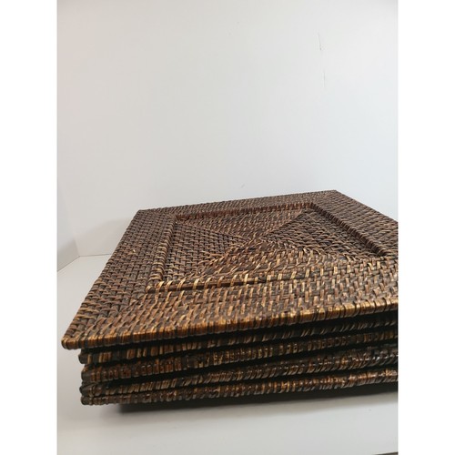 Set vintage woven rattan - 6,