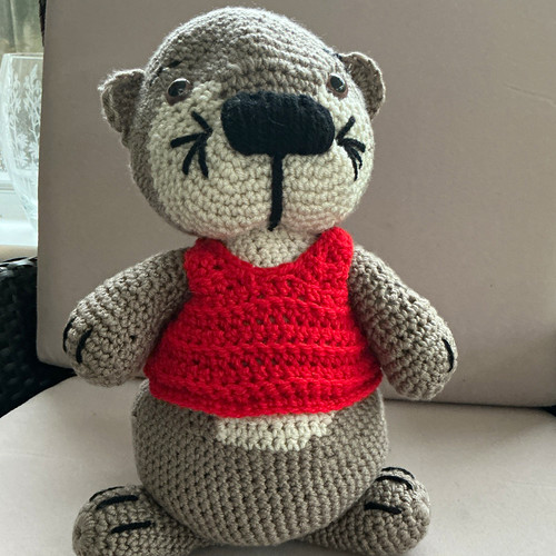 Handmade crochet otter soft - crochet,