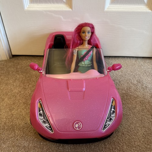Mattel barbie pink convertible - mattel,