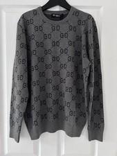 Authentic Gucci Cotton Sweater Size Large RRP £850