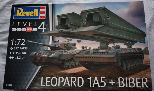 Revell leopard 1a5 tank - 1:72,