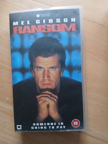 Ransom vhs video tape fim - video,
