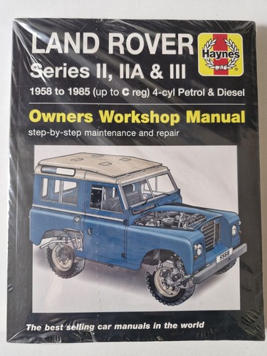 Haynes manual land - manual, rover