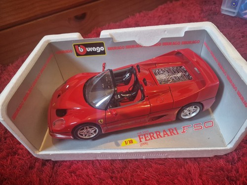 Ferrari f50 burago diecast - ferrari,