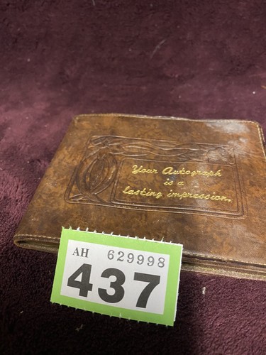 1930 autograph book - autograph,