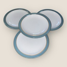 Denby Azure 4x Side Tea Plates