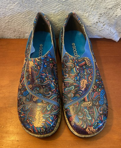 Blue multicolor paisley floral - multicolor,