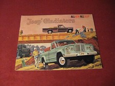 1962 Jeep Gladiator Pickup Truck Sales Brochure-Original