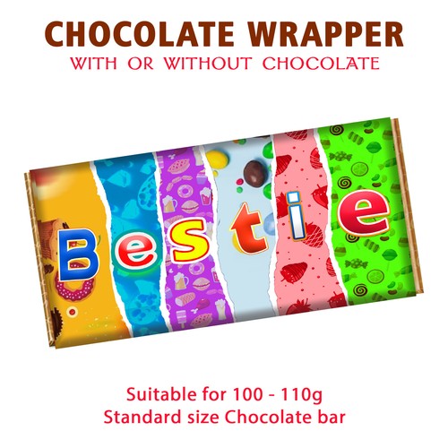Bestie chocolate bar wrapper - bar,