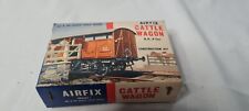 VINTAGE AIRFIX OO 1/72 SCALE CATTLE WAGON KITS BOXED PLASTIC MODEL Build