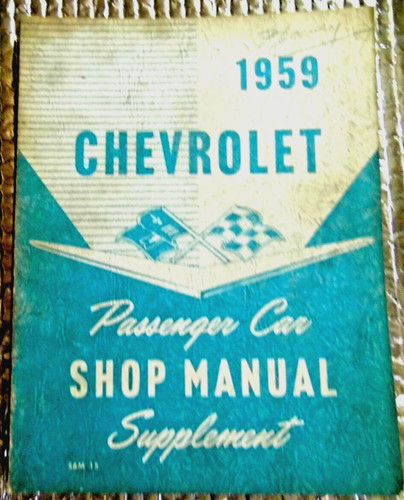 1959 factory chevrolet - 1959,
