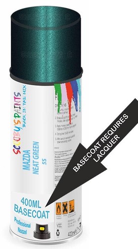 Basecoat aerosol for mazda mx6 - for,