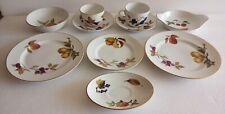 COLLECTION OF ROYAL WORCESTER EVESHAM (X10)