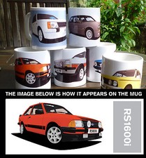 ESCORT RS1600i CAR ART MUG