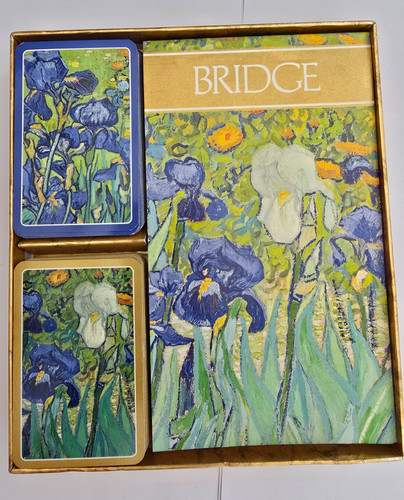 Vintage caspari bridge set - vintage,