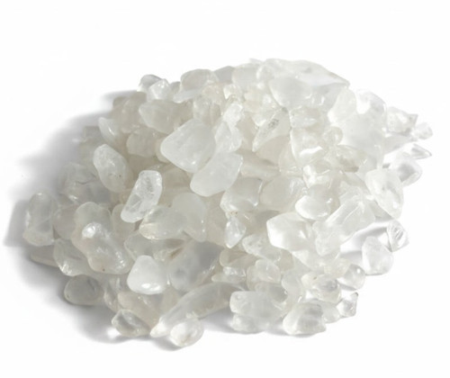 25g clear quartz crystal - clear,