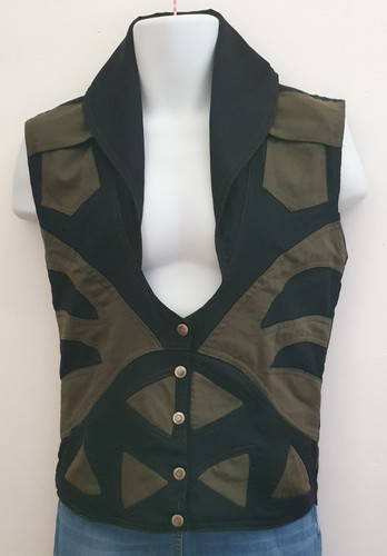 Men gothic vest - men's, coat
