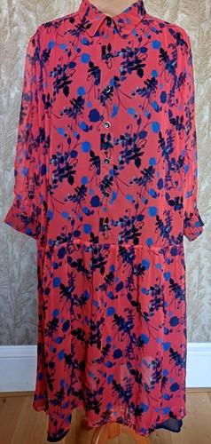 Brora 100 silk dress - dress, 18