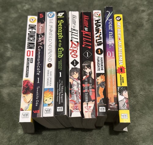 Assorted manga volumes - manga, soft